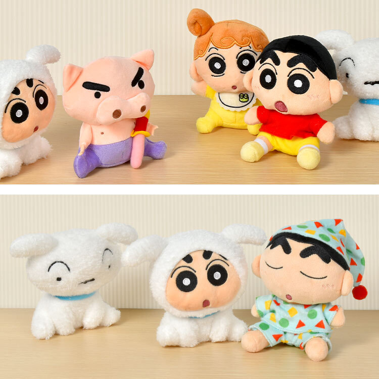 クレヨンしんちゃん ぬいぐるみ マスコット シロ ぶりぶりざえもん
