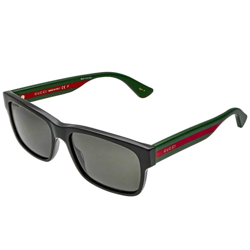 グッチ GUCCI サングラス GG0340S 002 スクエア型 メンズ ブラック＋