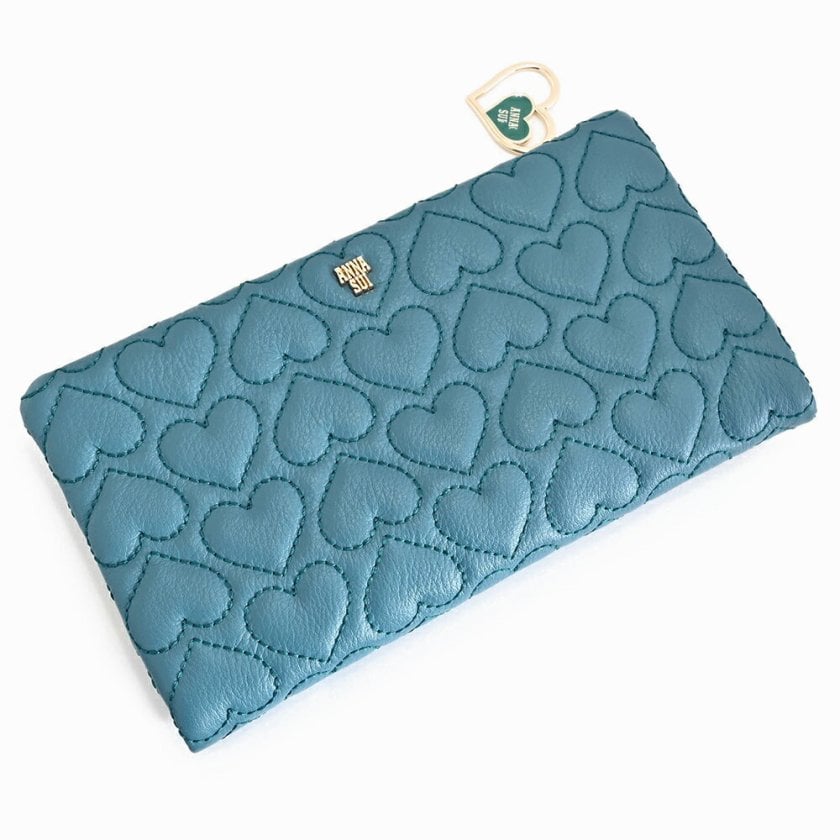 アナスイ 財布 長財布 L字ファスナー 緑(グリーン) ANNA SUI 316810-70