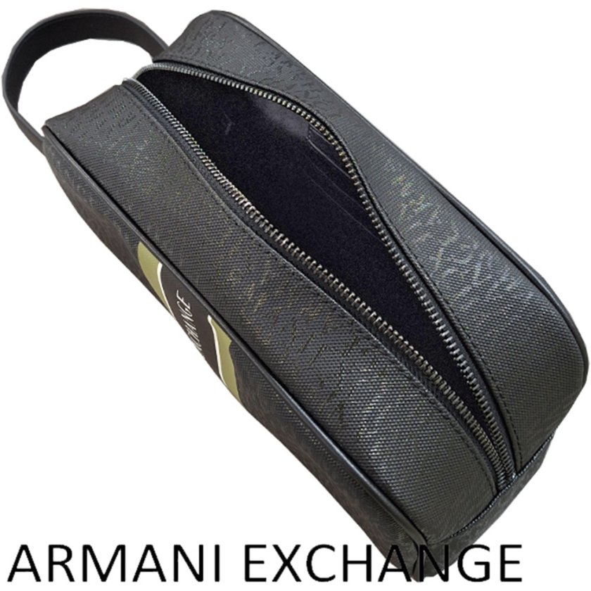 ARMANI EXCHANGE アルマーニエクスチェンジ AX トイレタリーバック