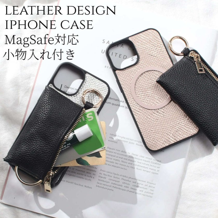 財布・ケース・小物入れ IM iphone ケース レザー 小銭入れ付き iphone17 iphone16 iphone15