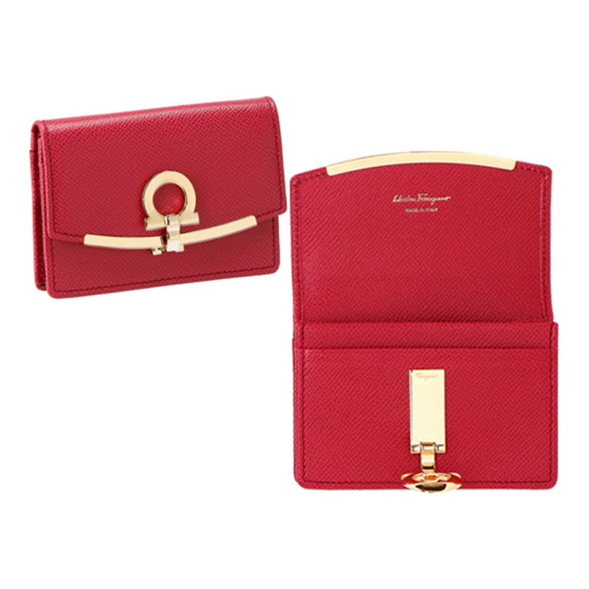フェラガモ Ferragamo カードケース 名刺入れ 22d198 755240 ガン