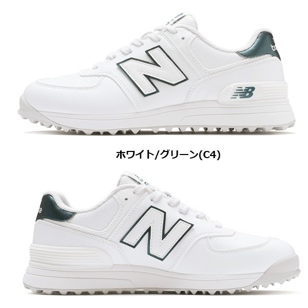 ニューバランス ゴルフシューズ スパイクレス シューレース 574 v4 SL
