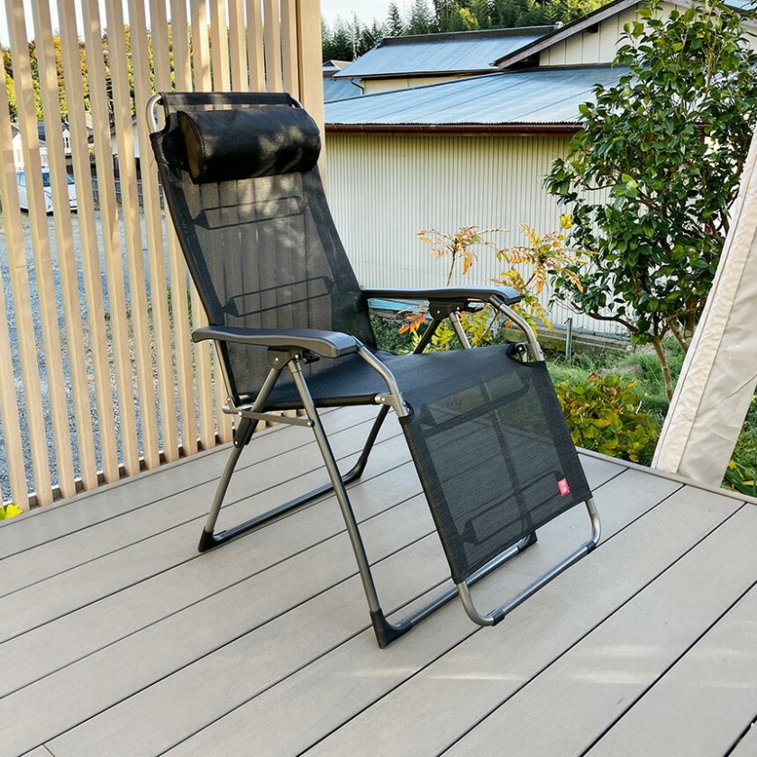 ガーデンチェア 屋外 折りたたみ FIAM アミーダ ハンモックのような