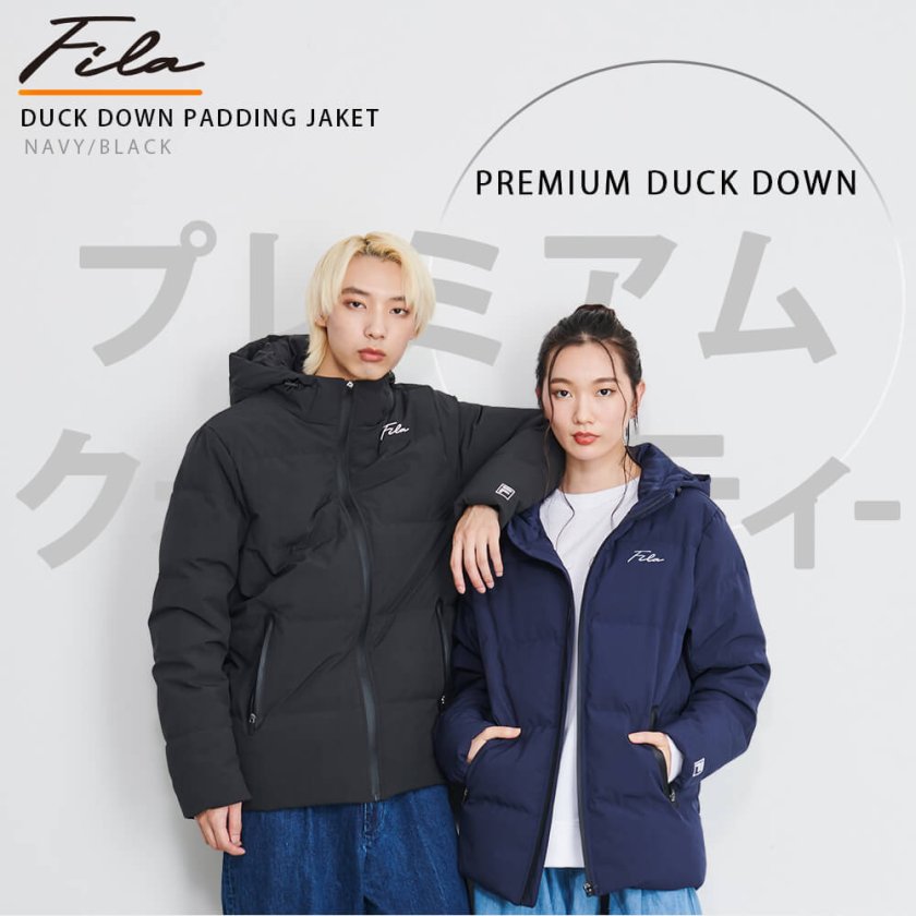 FILA フィラ ダウン ジャケット アウター メンズ レディース 大きい 