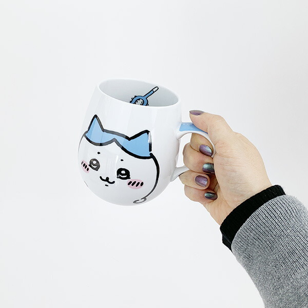 ちいかわ ハチワレ フェイスマグ キッチン コップ - 【パーフェクト