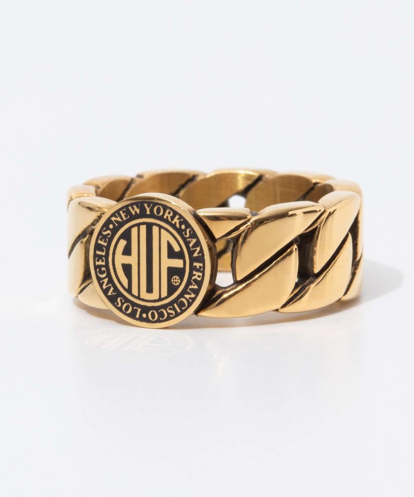 ハフ HUF AC00986 リング REGIONAL CUBAN LINK RING メンズ レディース