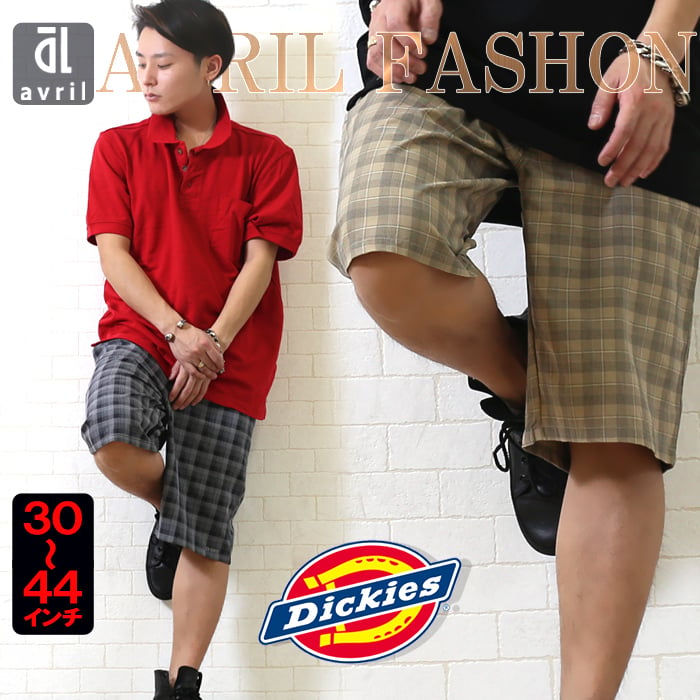 Dickies ディッキーズ メンズ チェック ハーフパンツ ショートパンツ 3