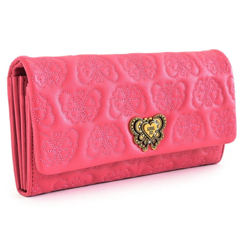 アナスイ チェイス 財布 長財布 ピンク ANNA SUI 317100-31 k