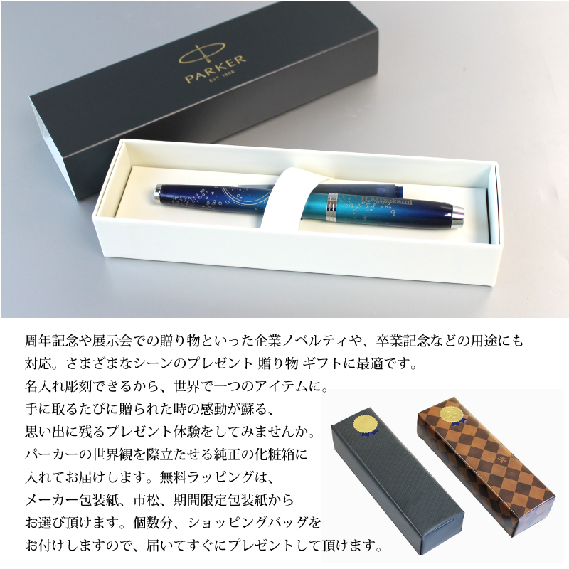 パーカーIM スペシャルエディション2021 万年筆 F サブマージCT