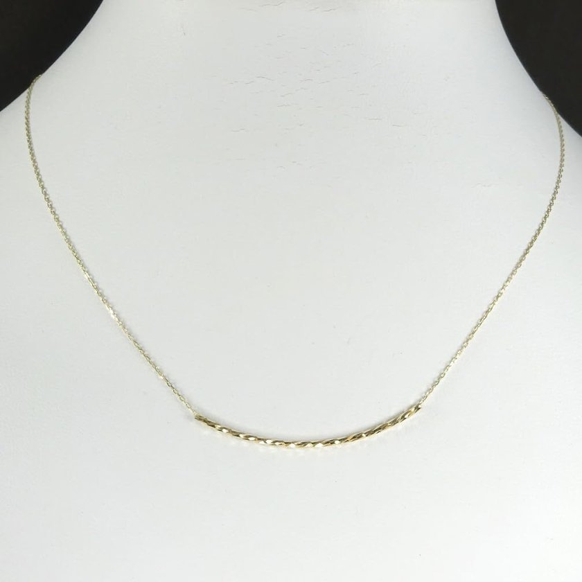 美品 ete ネックレス k10 40cm K10YG チェーン ネックレス（761699