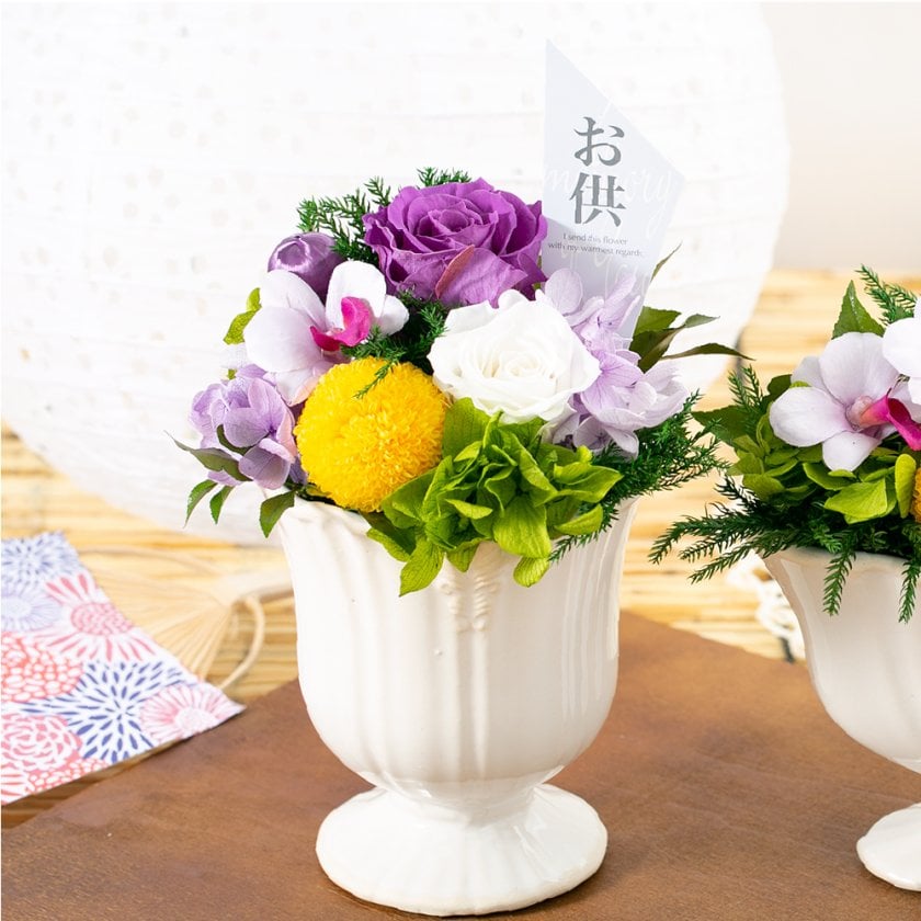 プリザーブドフラワー 仏花 仏壇用 お供え 花 【ティエドゥール