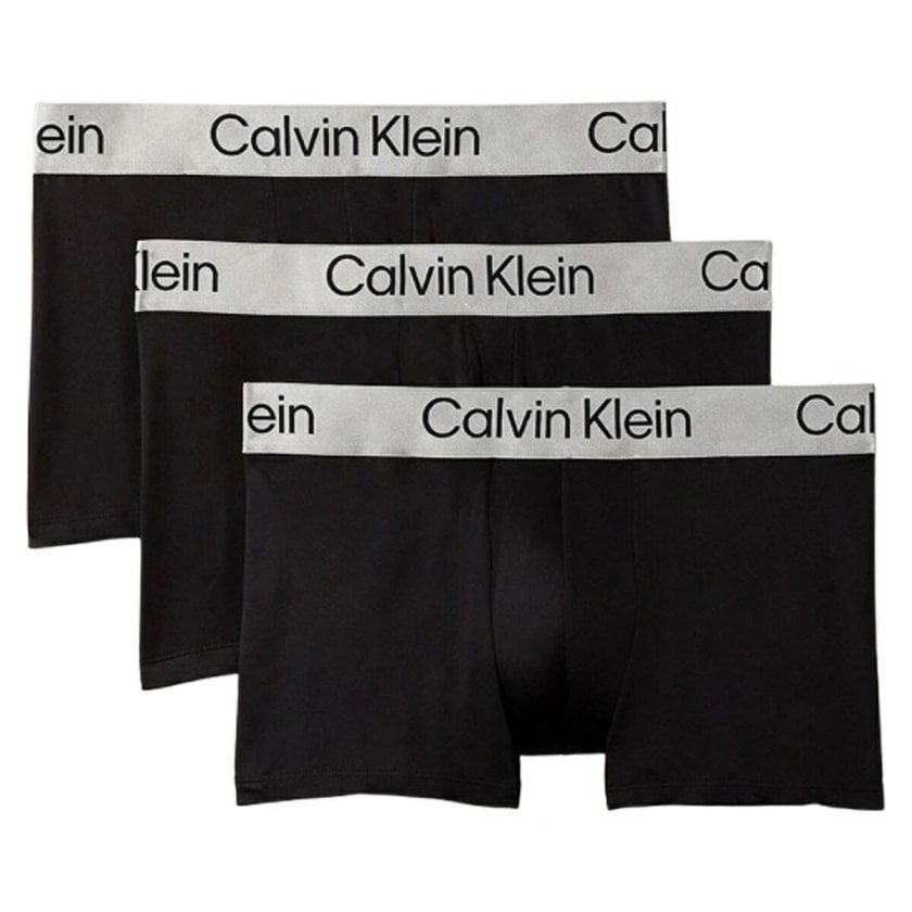カルバンクライン Calvin Klein(CK) ボクサーパンツ 3枚組 前閉じ ロゴ