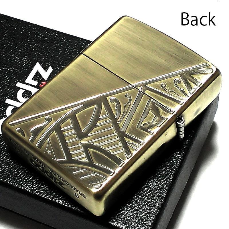 ZIPPO ライター ネイティブアメリカン お守り ジッポ ブラス 彫刻