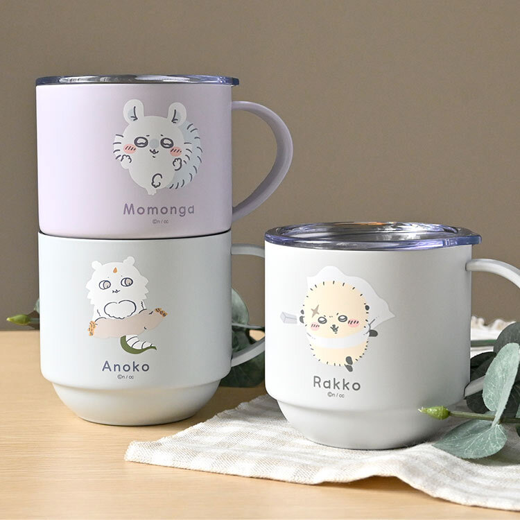 マグカップ ちいかわ ステンレスマグ 蓋付き 保温 保冷 280ml